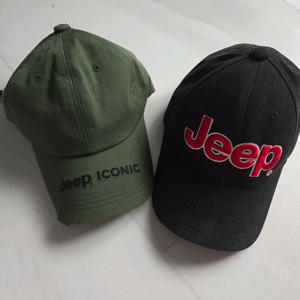 jeep모자 두개