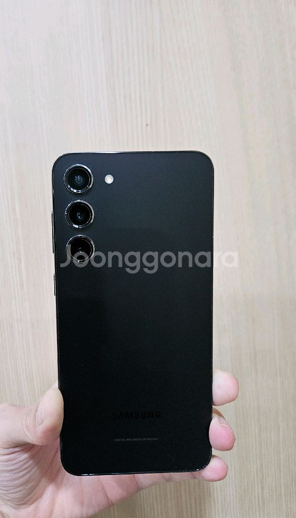 갤럭시 S23플러스 블랙 256G 팝니다--9