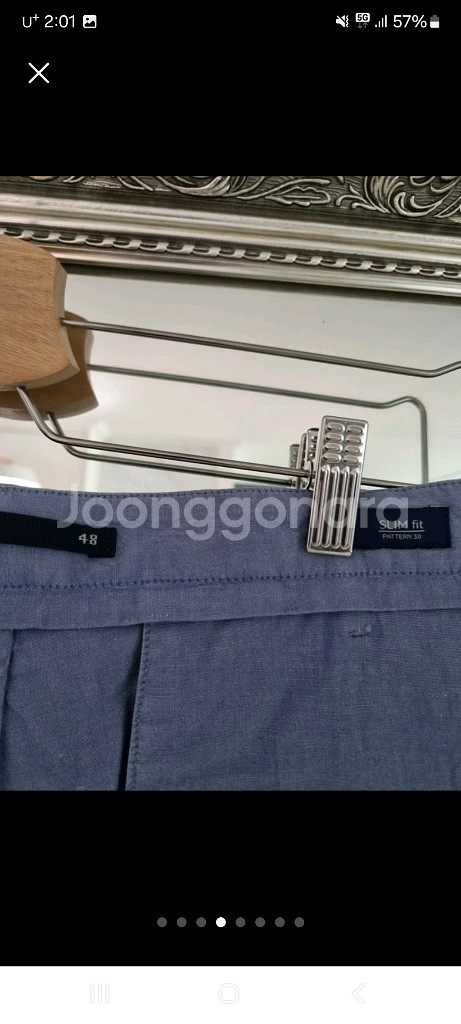 이태리 명품 바지 브랜드 인코텍스 남성 반바지 32--3