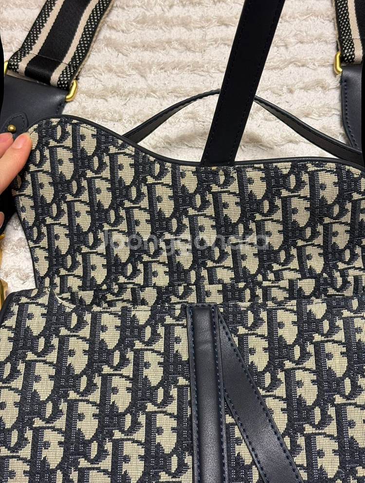 디올 새들백 미디움--4