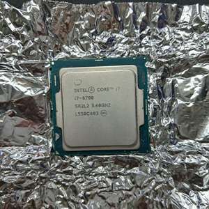 i7. 6700시피유 택포