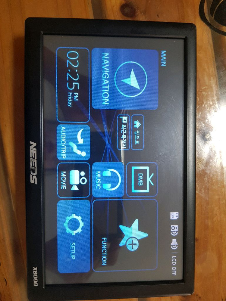 NEEDS X8000 네비게이션 이미지