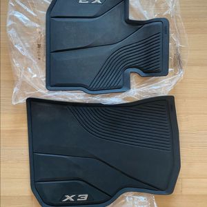 BMW X3(G01) 정품 1열 고무 매트