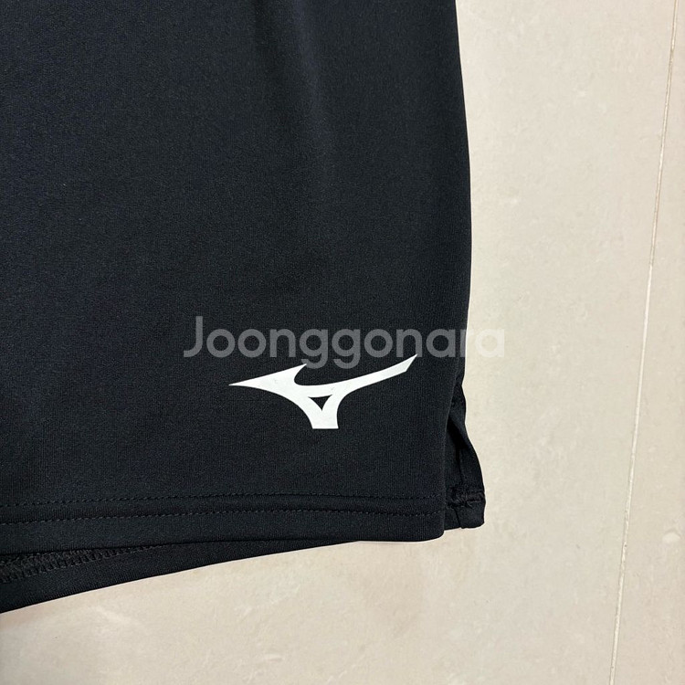 정품 미즈노 블랙 기능성 반바지 쇼츠팬츠--3