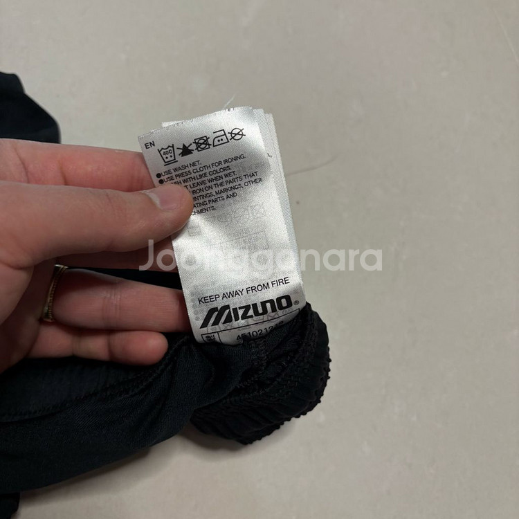정품 미즈노 블랙 기능성 반바지 쇼츠팬츠--8