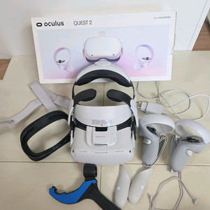 오큘러스 퀘스트 2 vr 게임기 128gb 박스있음