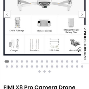 FIMI X8 Pro 카메라 드론
