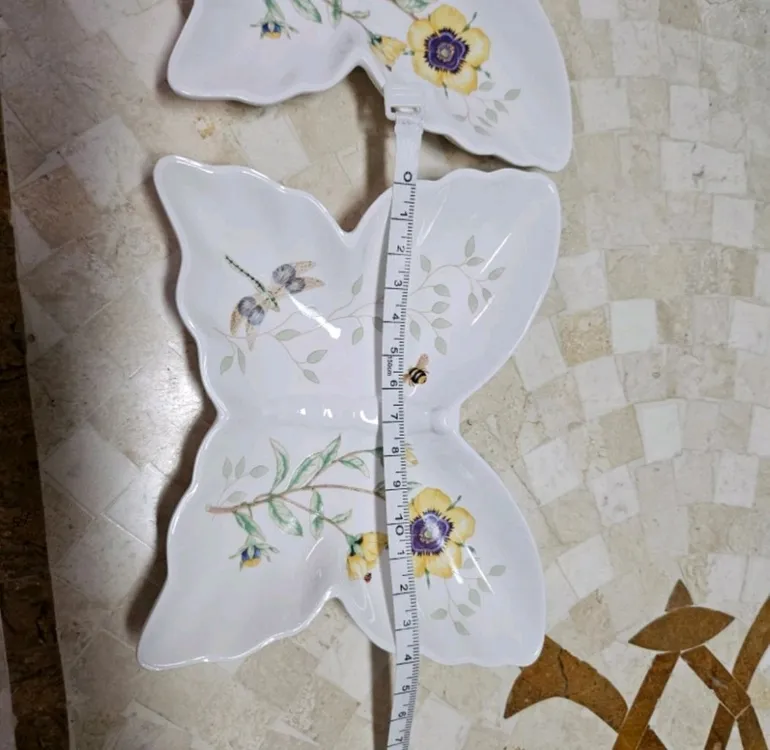 레녹스 나비모양 접시 이미지