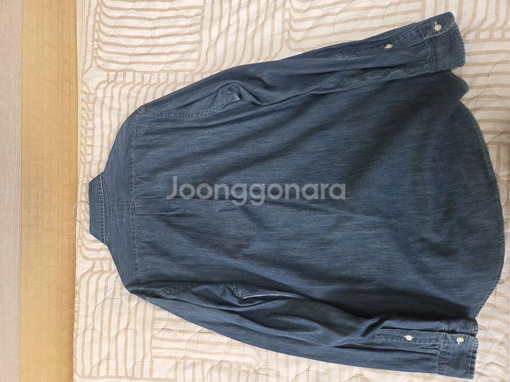 폴로 커스텀핏 데님 셔츠 L사이즈(새상품)--4