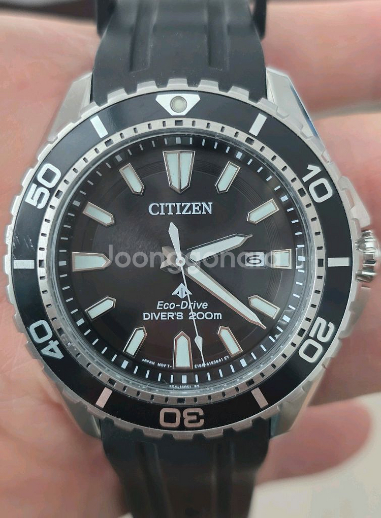 시티즌(CITIZEN) 프로마스터 다이버 태양광 에코--0