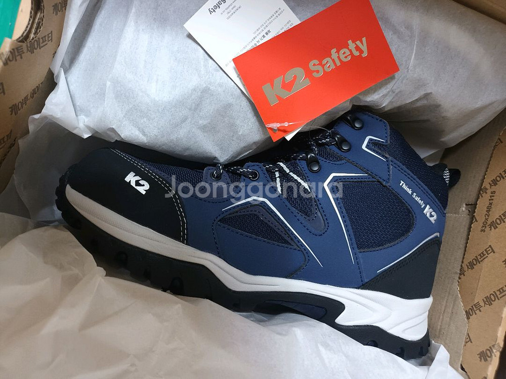 k2-67N 안전화 270 프리미엄 지퍼 박스새제품--0