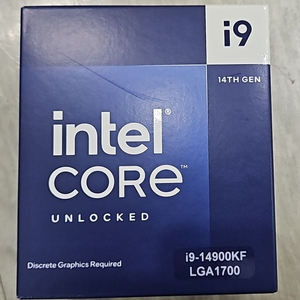 i9 14900kf 정품 미개봉판매