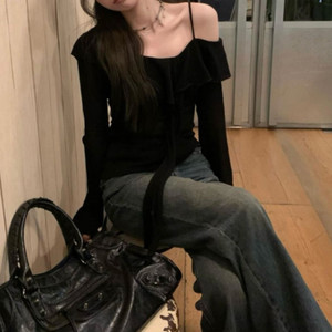 프릴 오프숄더