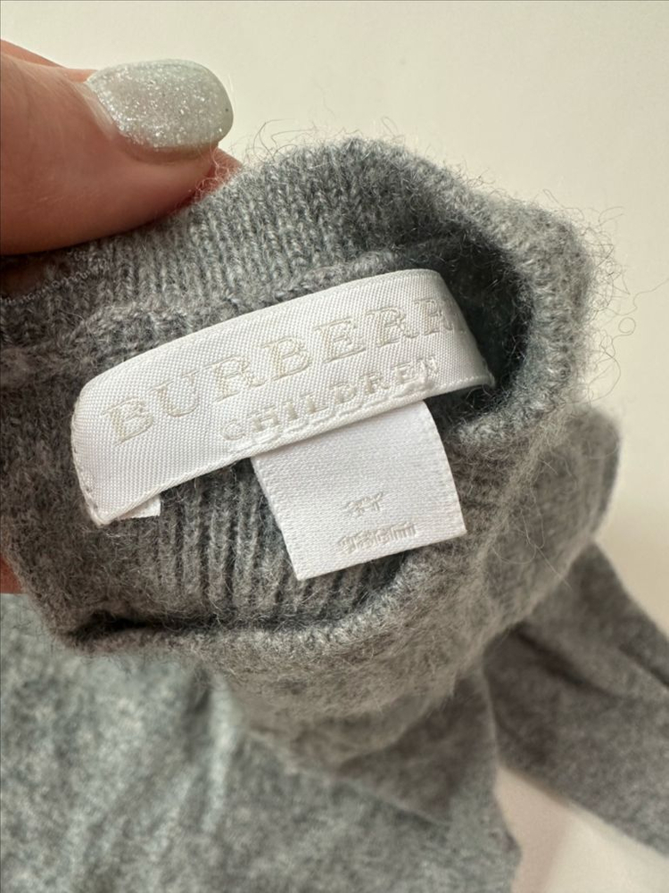 버버리 키즈 니트 원피스 3y--1