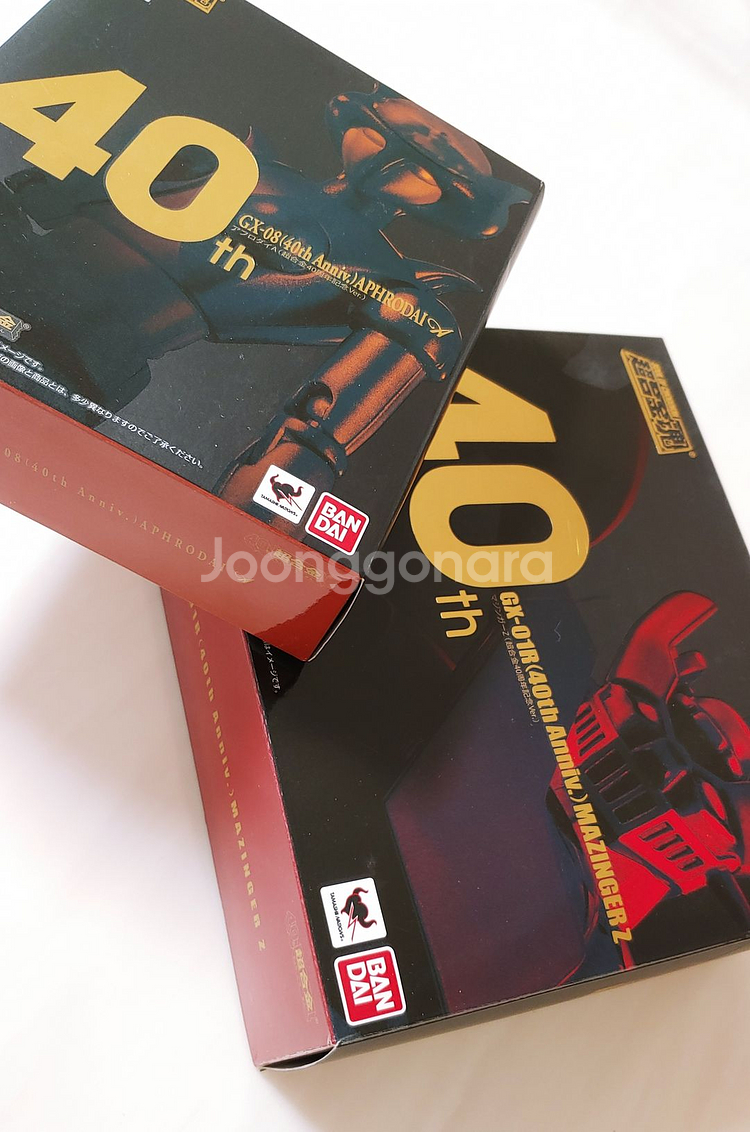 초합금 마징가 아프로다이 40주년 한정판 2종세트--0