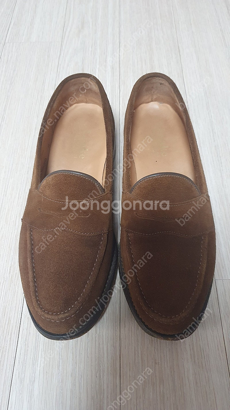 Loake 로크 이튼 스웨이드 255mm--0