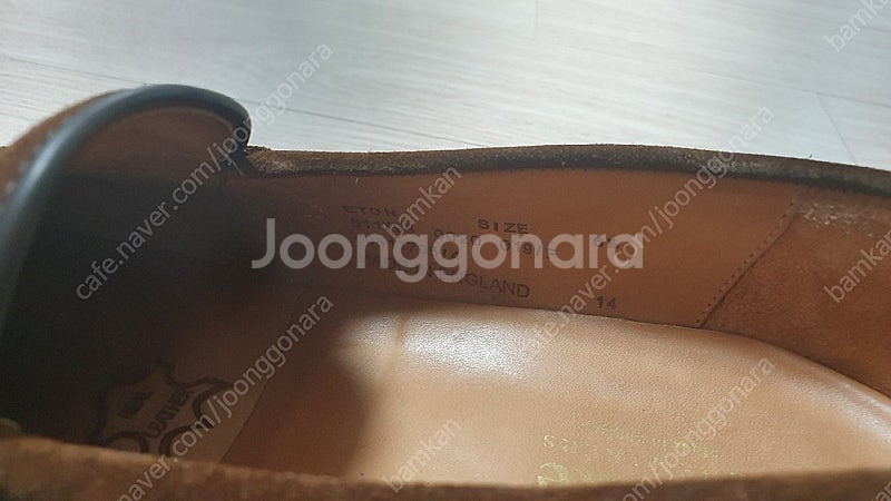 Loake 로크 이튼 스웨이드 255mm--1