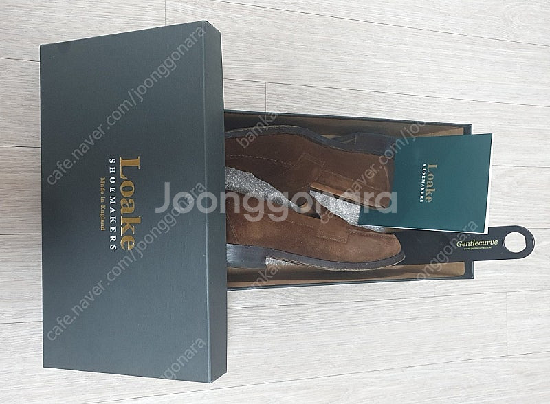 Loake 로크 이튼 스웨이드 255mm--2