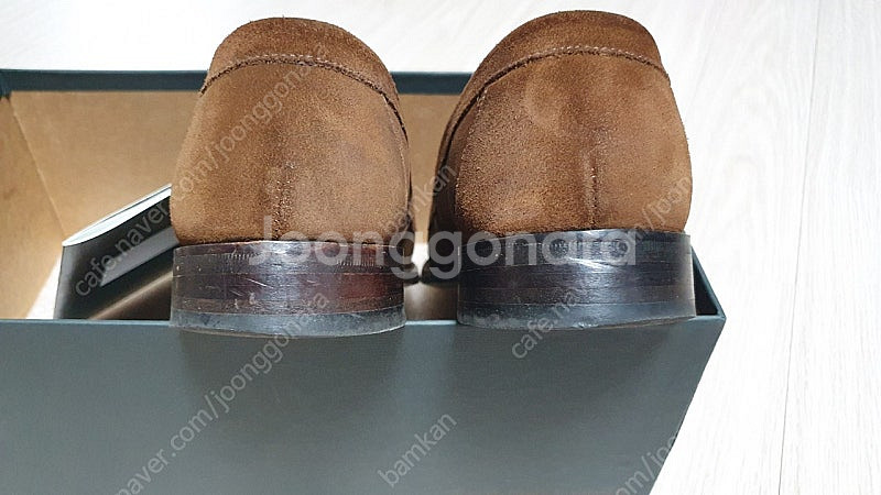 Loake 로크 이튼 스웨이드 255mm--3