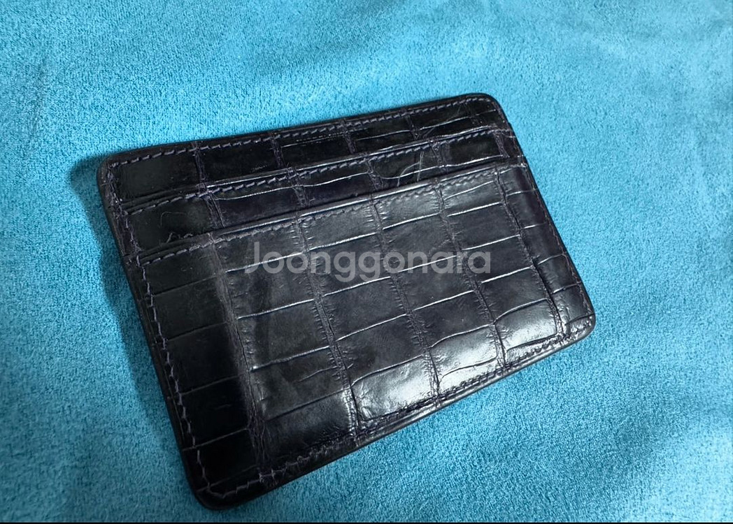 악어뱃가죽 카드지갑--0