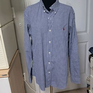 폴로 랄프로렌 깅엄 체크 남성셔츠 L(약 100~105