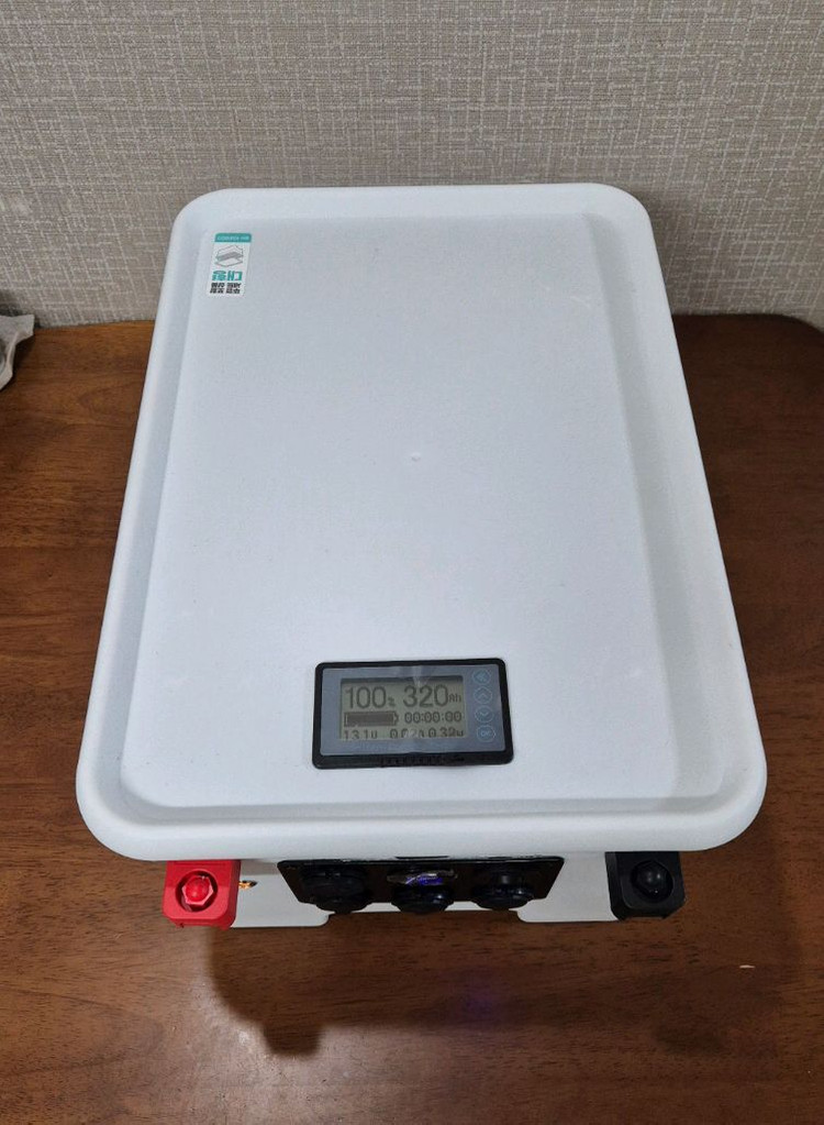 새상품 파워뱅크 인산철 320A 배터리 캠핑카 카라반 이미지