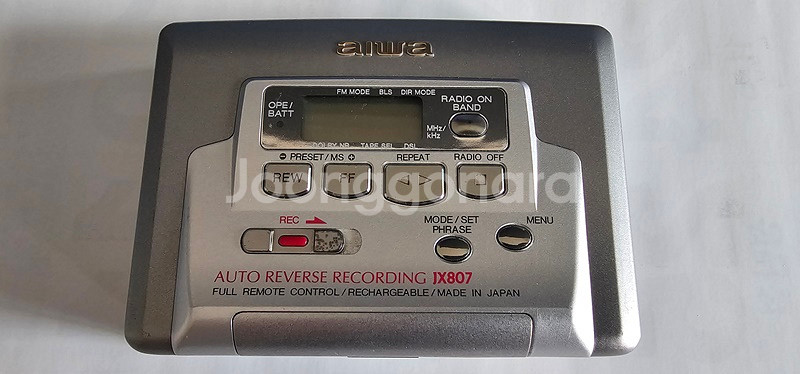AIWA HS-JX807 워크맨 작동품--0