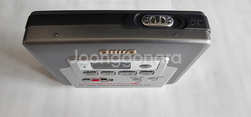 AIWA HS-JX807 워크맨 작동품--4