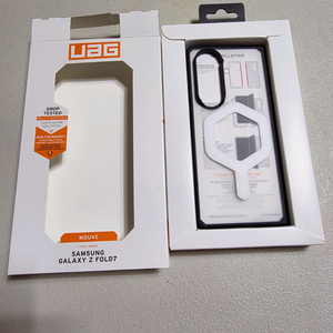 UAG 갤럭시 Z 폴드7 케이스, uag 강화유리실사