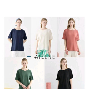 25신상 새상품 5종 AILENE 코튼 모달 티블라우스