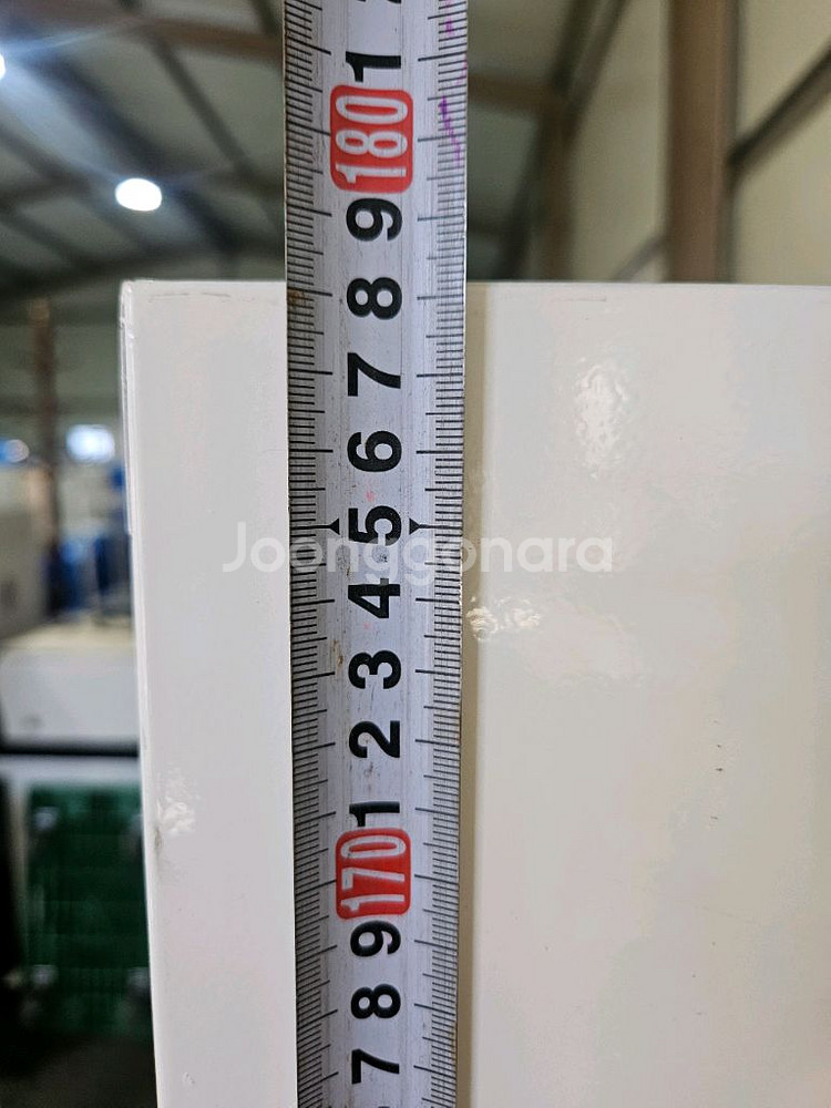 화이트 철제 옷장(사물함)--4
