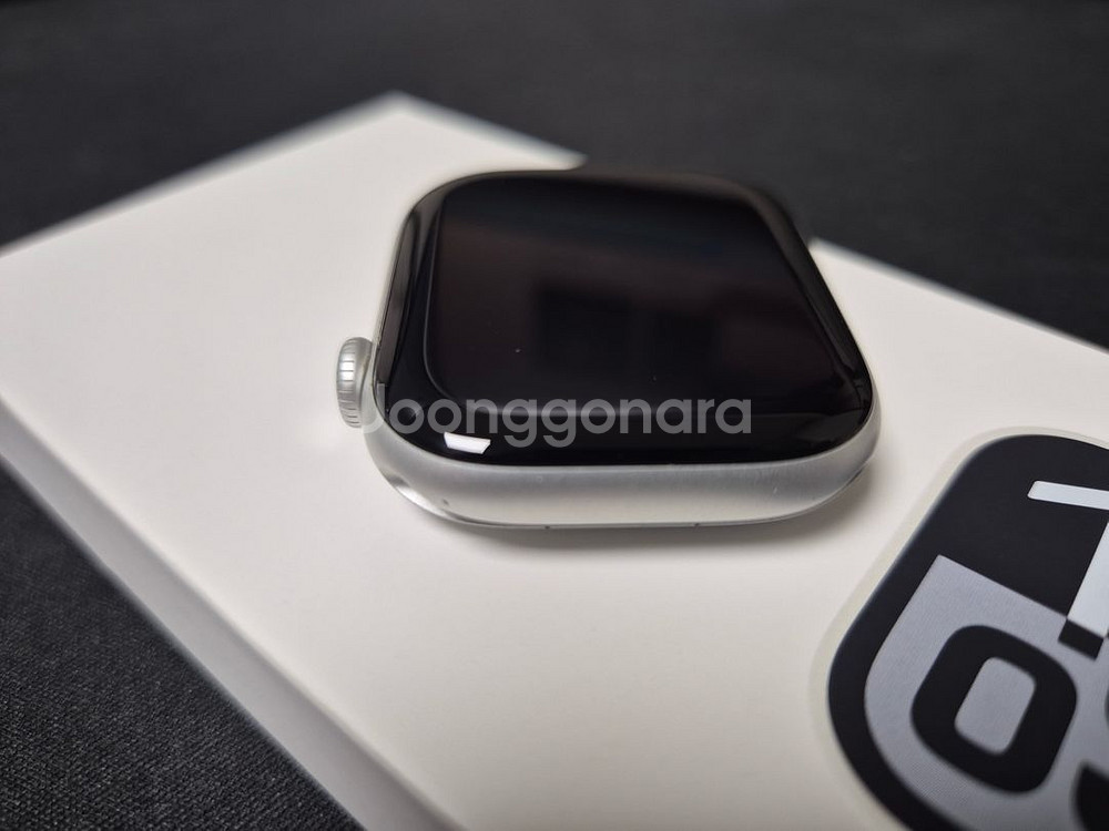 애플워치 10 46mm GPS 배터리성능 100%--2