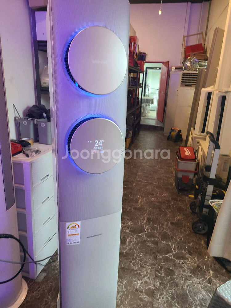 삼성 스탠드 에어컨 AF17R7970RF 투인원--0