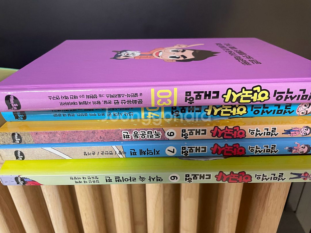 한국사 대모험 3,4,6,7,9권 팝니다--0