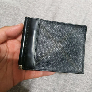 정품 버버리 체크 남성 머니클립