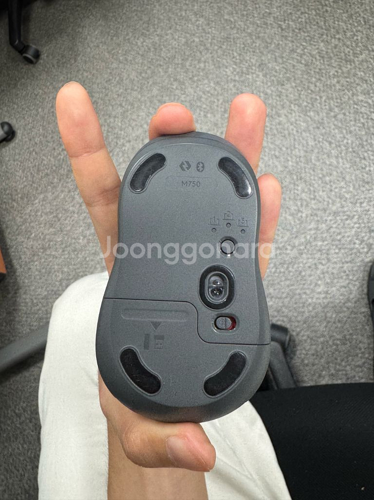 로지텍 k950 m750 키보드 마우스 무선 블루투스--2