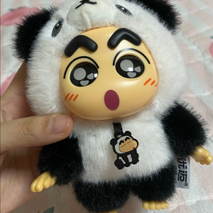 짱구 인형 피규어 키링_판다 짱구