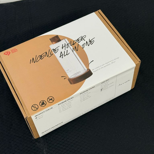 무다(MUDA) 인센스 홀더 올인원 (미사용) 브라운