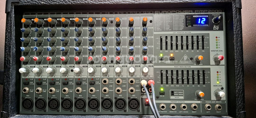 BEHRINGER PMP 2000 germany--1