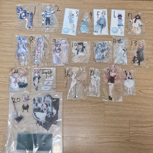 블루아카이브 아크릴&디오라마 대량정리