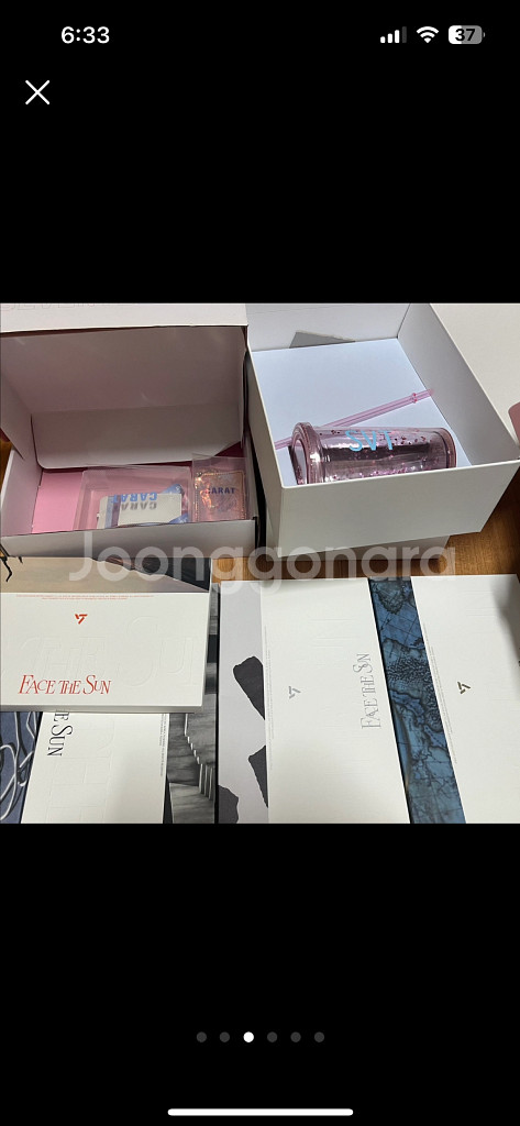 세븐틴 앨범및 포카 응원봉 씨디등등--2