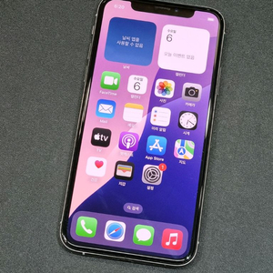 아이폰Xs 64GB 실버 배터리 87%
