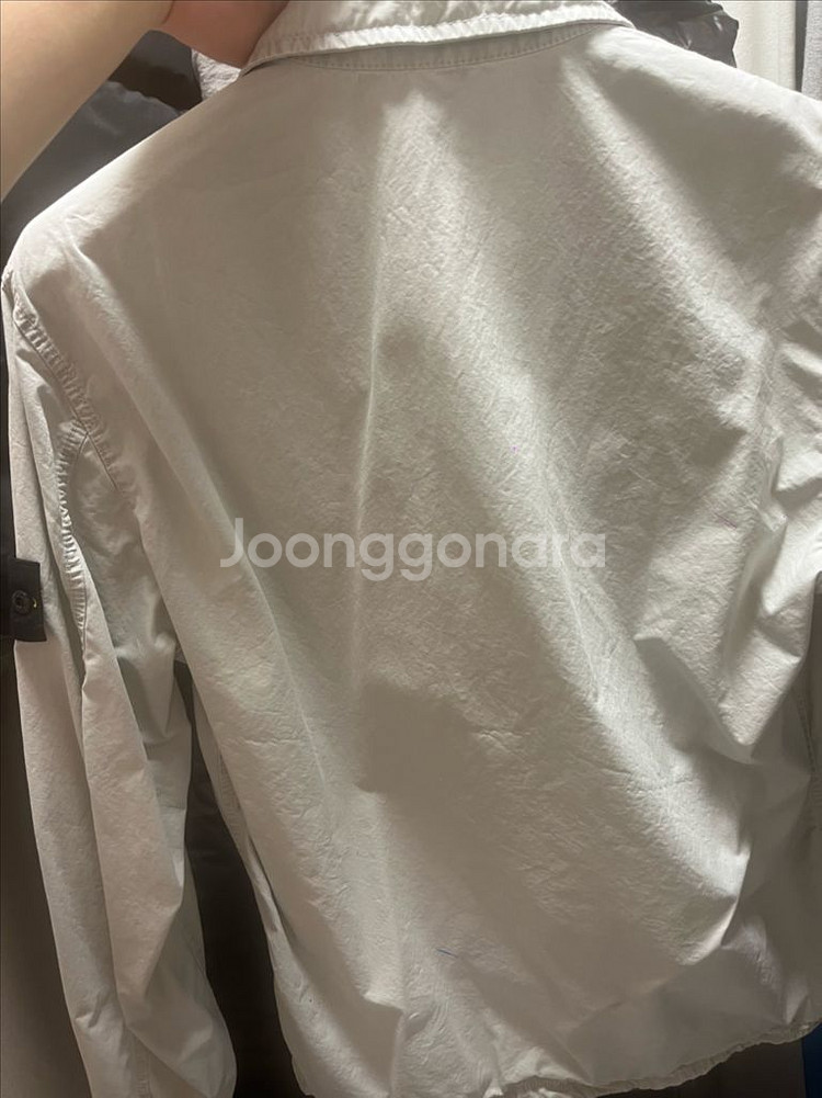 스톤아일랜드 올드이펙트 오버셔츠 L--1