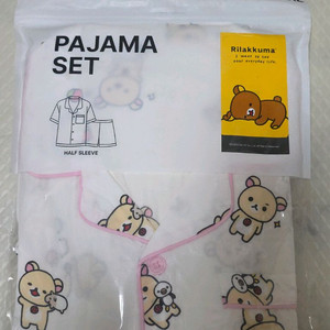 미개봉) 스파오 쿠마리락쿠마 잠옷 파자마 xl