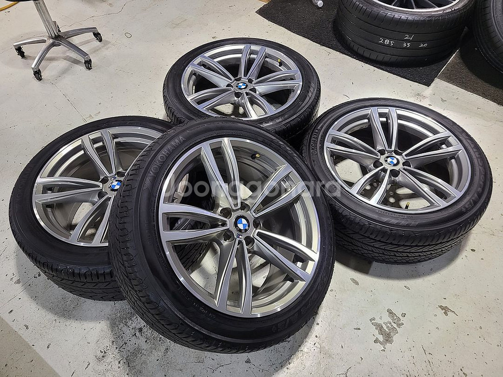 BMW G바디 647M스포츠 19인치 순정휠타--5