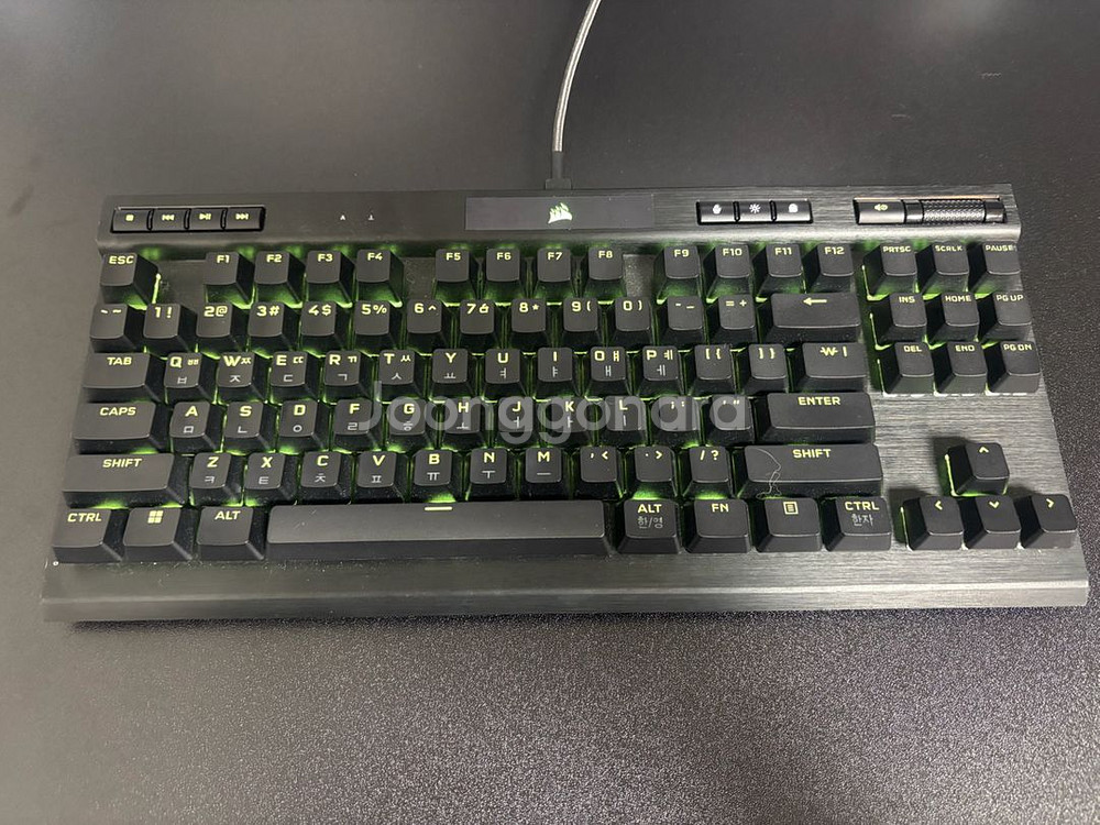 커세어 k70 rgb tkl opx 광적축 키보드--0