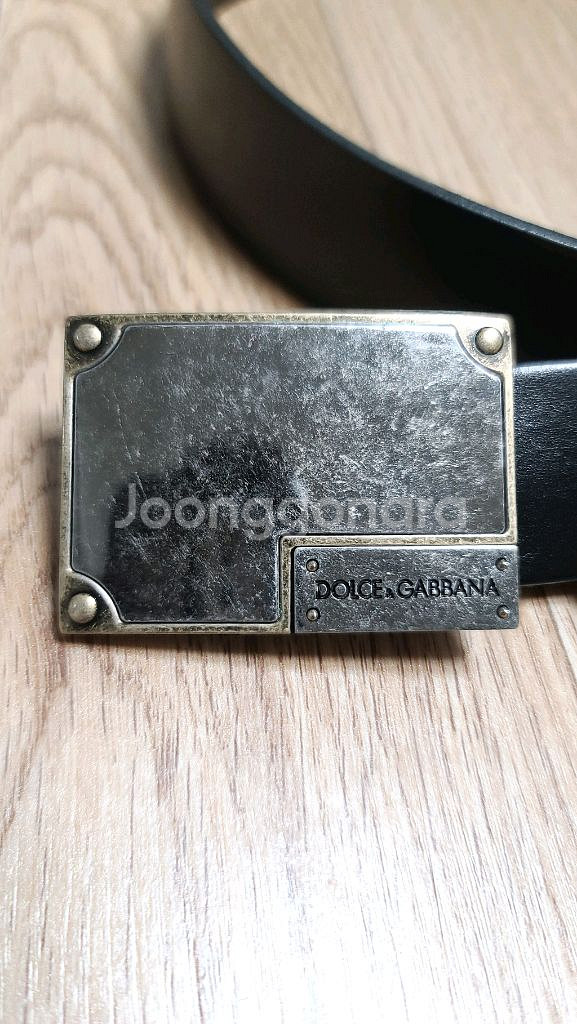 정품 돌체앤가바나 미사용 엔틱버클 가죽 벨트 32~36--1