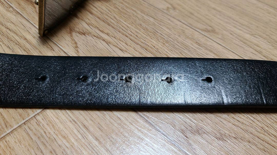 정품 돌체앤가바나 미사용 엔틱버클 가죽 벨트 32~36--3