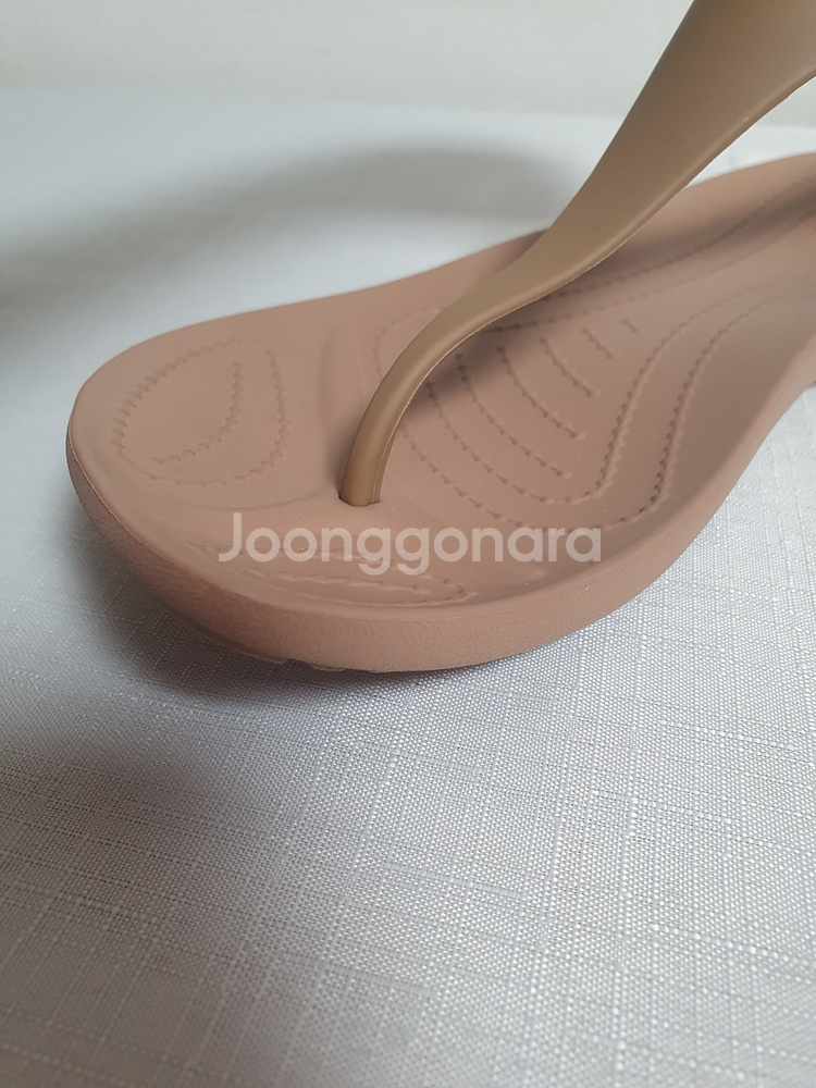 택포가 230mm 크록스 쪼리 섹시 플립 샌달 브론즈--7