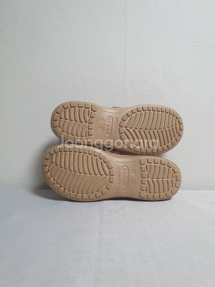 택포가 240mm 크록스 샌들 샤이나 젤리 스트랩샌들--6